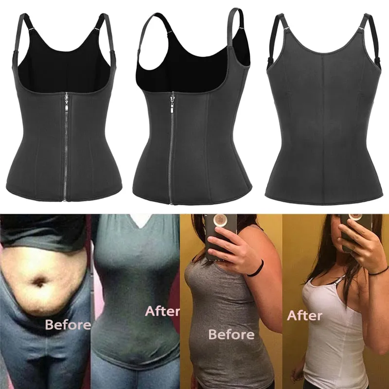 Neoprene Waist Trainer Vest for Slimming and Fitness