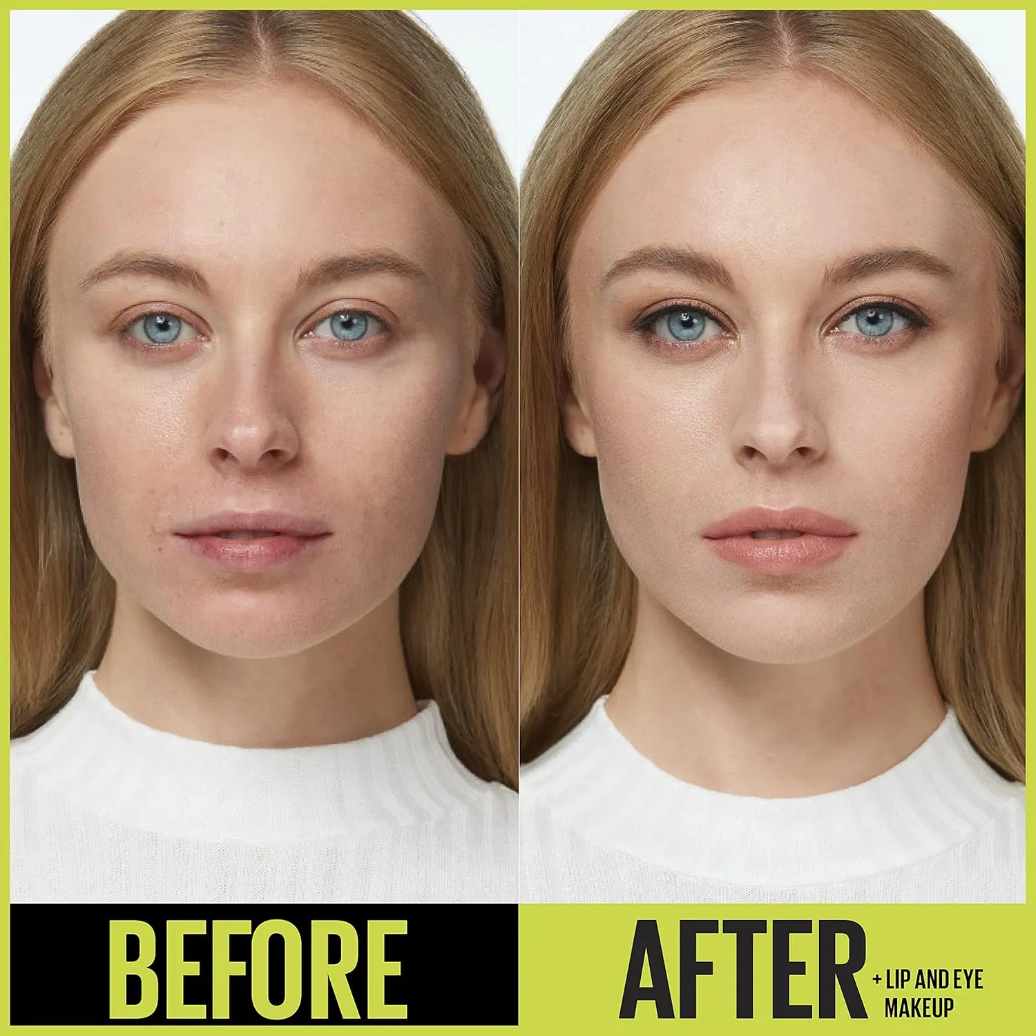 New Maybelline Liquid Foundation, Full Coverage, Lightweight Feel, Waterproof, Sweatproof, Transfer-Resistant, Natural Matte Finish, Super Stay Active Wear, 30 ml, Shade: 112 Natural Ivory