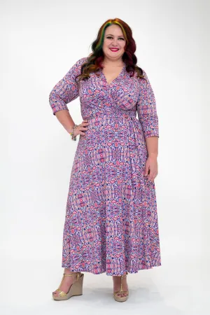 Ngapa Jukurrpa (Water Dreaming) - Wrap Dress