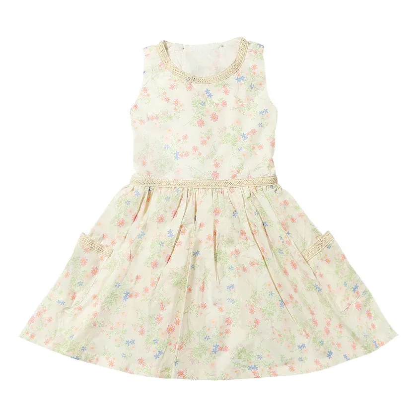 Nina Dress in Pink Meadow Floral
