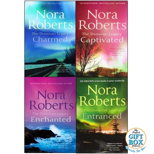 Nora Roberts Collection 4 Books Bundle Gift Wrapped Slipcase Specially For You