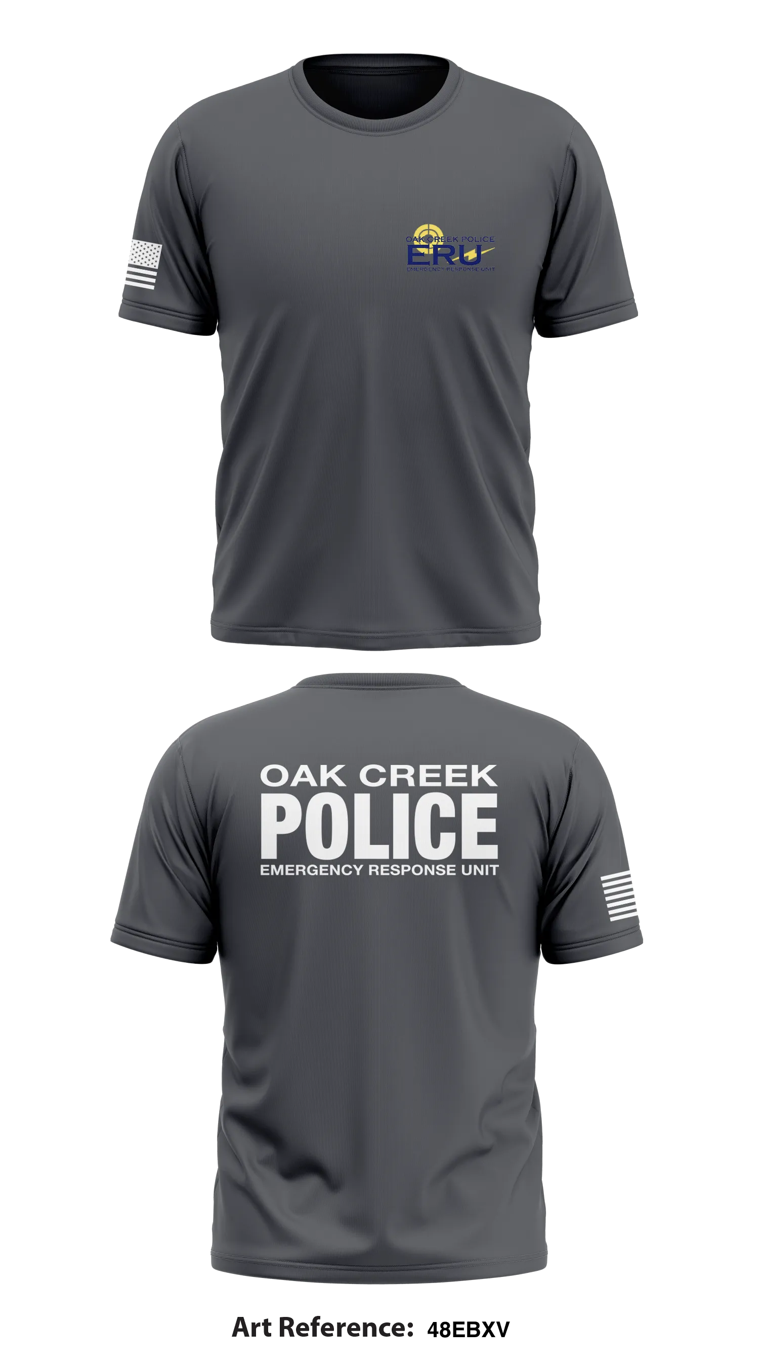 Oak Creek Emergency Response Unit  Store 1 Core Men's SS Performance Tee - 48EBxv