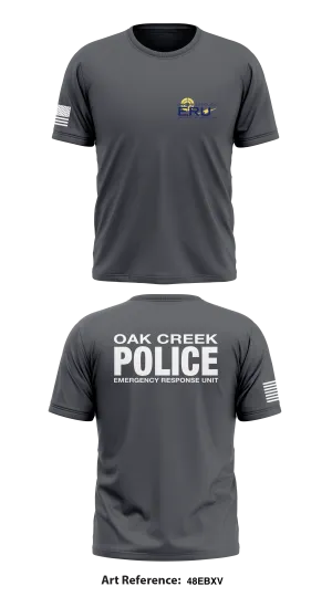 Oak Creek Emergency Response Unit  Store 1 Core Men's SS Performance Tee - 48EBxv