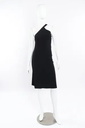 One-Shoulder Jersey Knit Dress