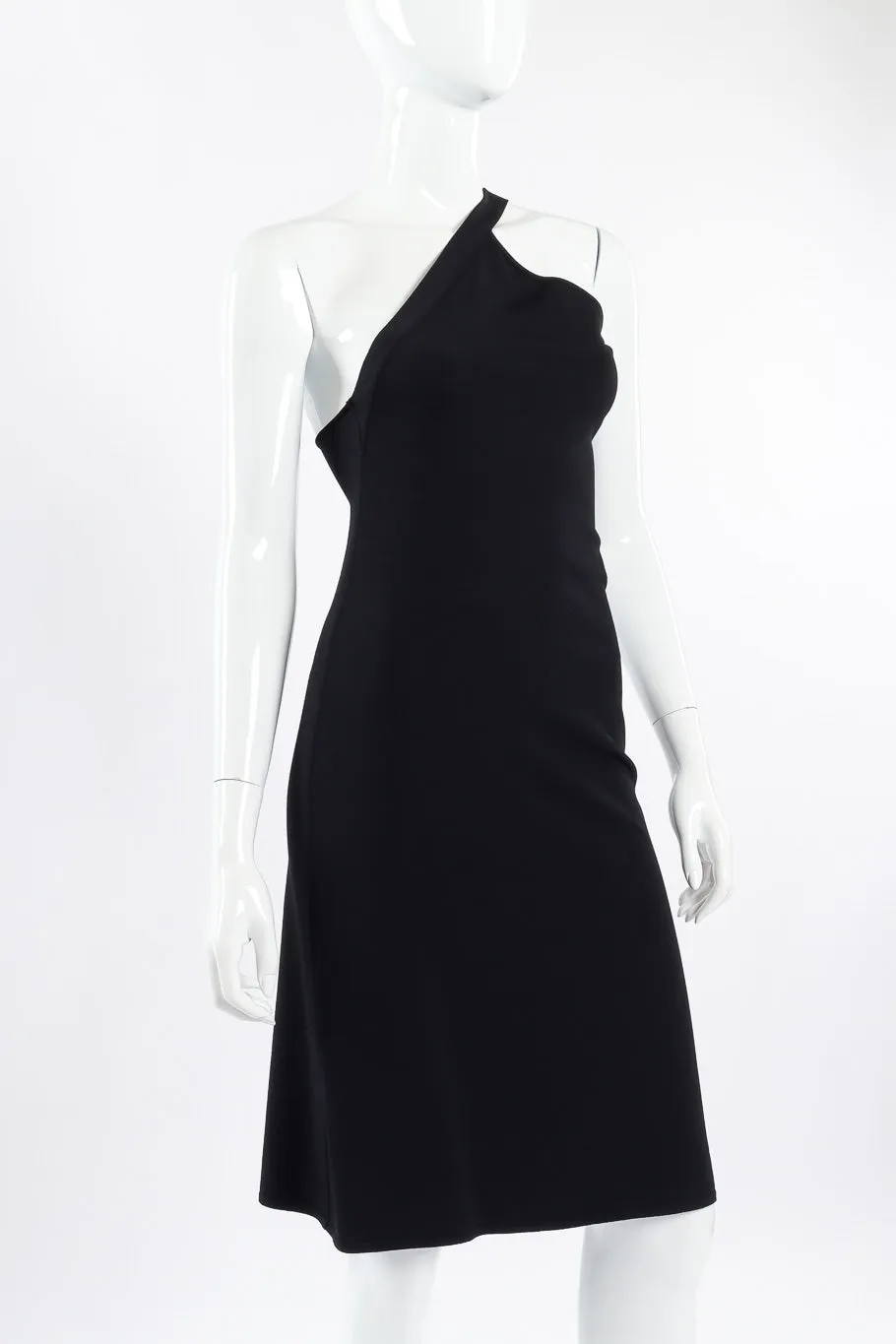 One-Shoulder Jersey Knit Dress