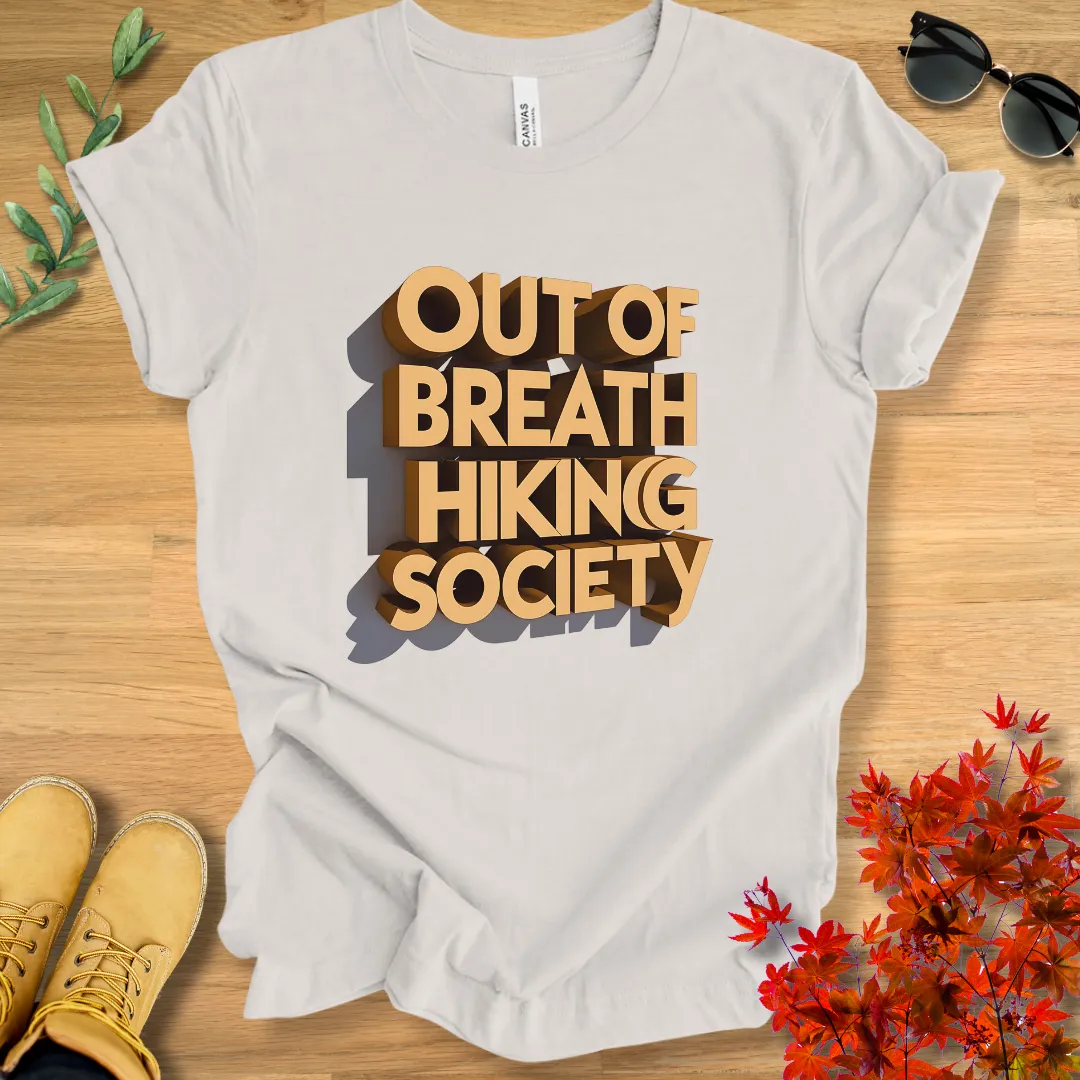 Out of Breath Hiking Society T-Shirt