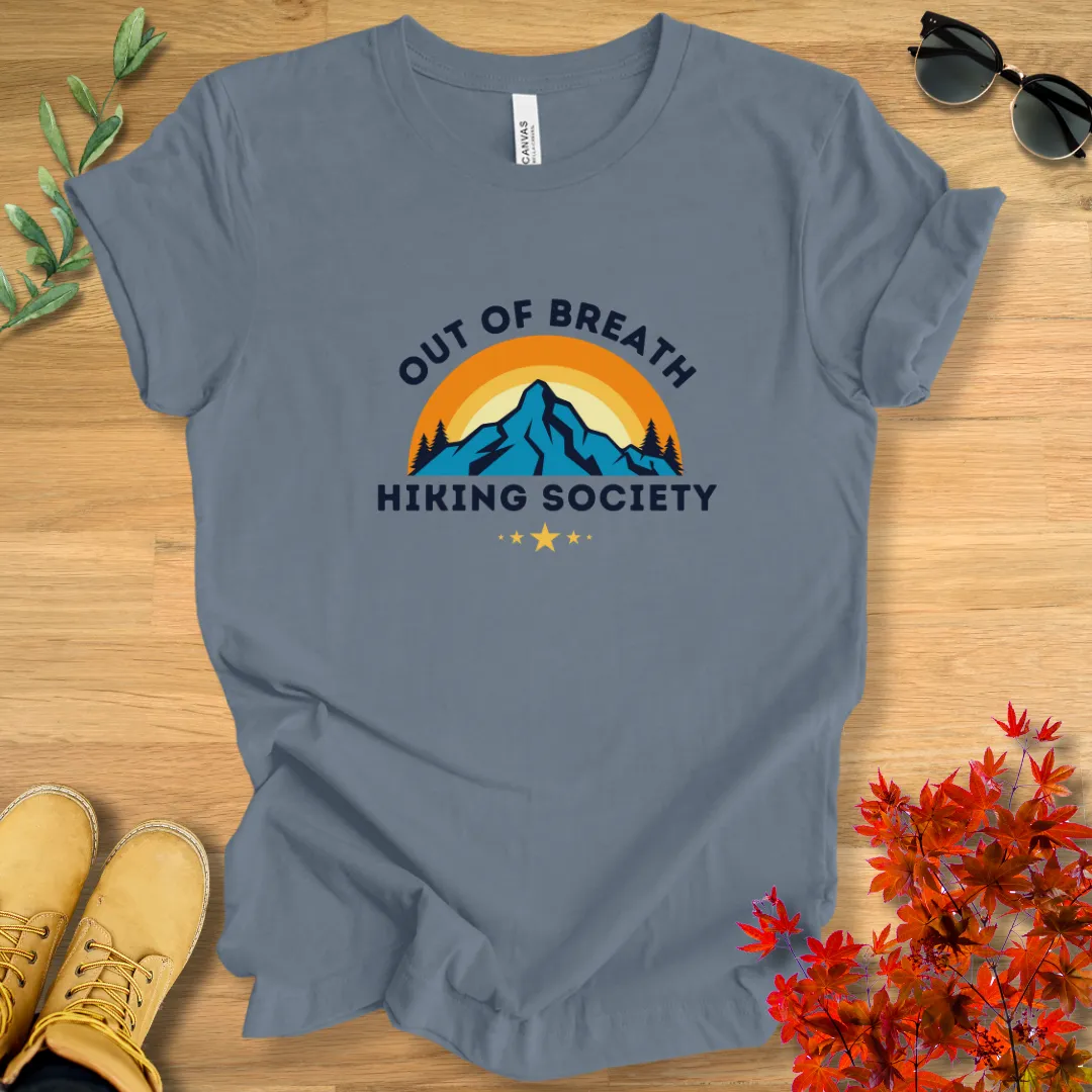 Out of Breath Hiking Society T-Shirt