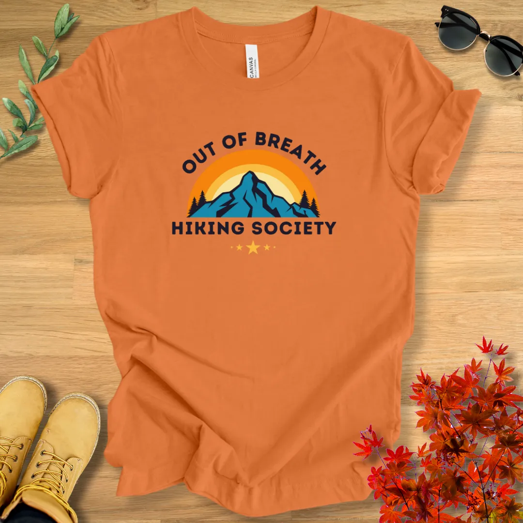 Out of Breath Hiking Society T-Shirt