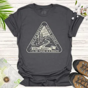 Out Of Breath Hiking Society Triangle Unisex T-Shirt