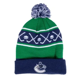 Outer Stuff NHL Face Off Toddler Toque - Vancouver Canucks