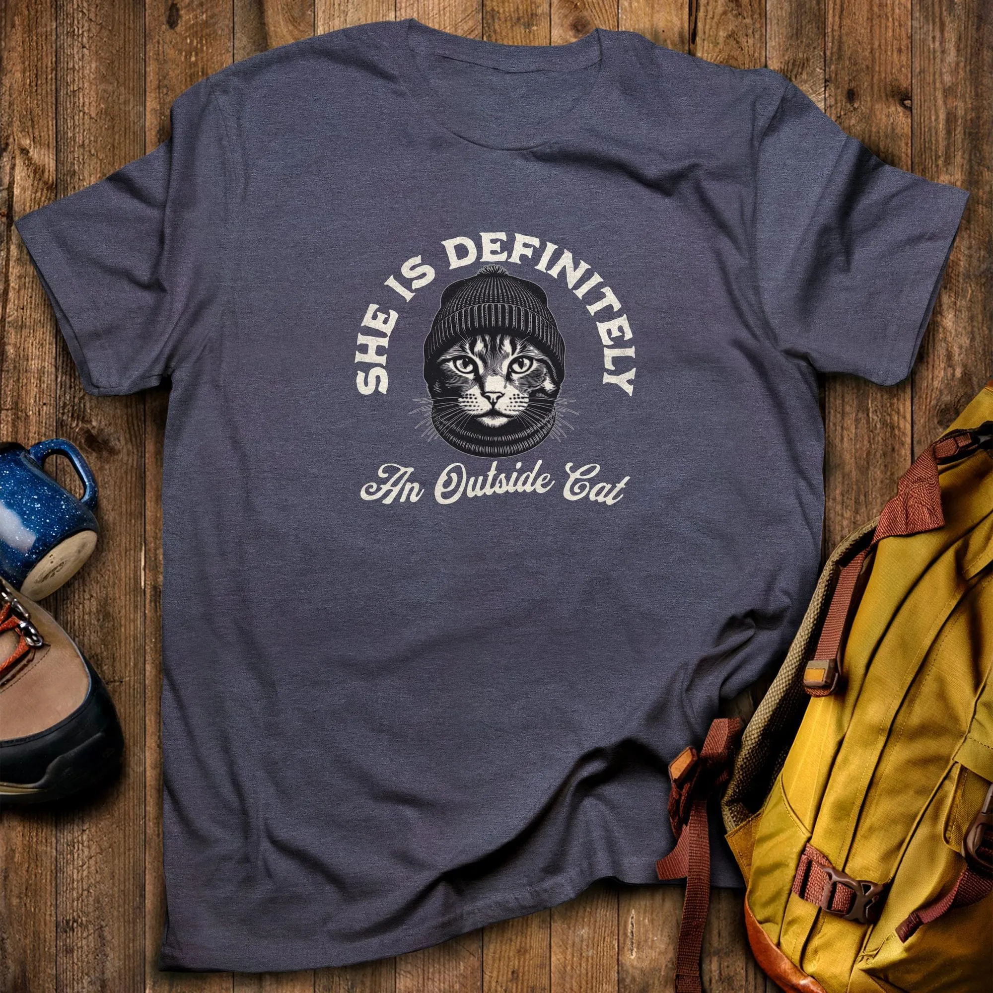 Outside Cat T-Shirt