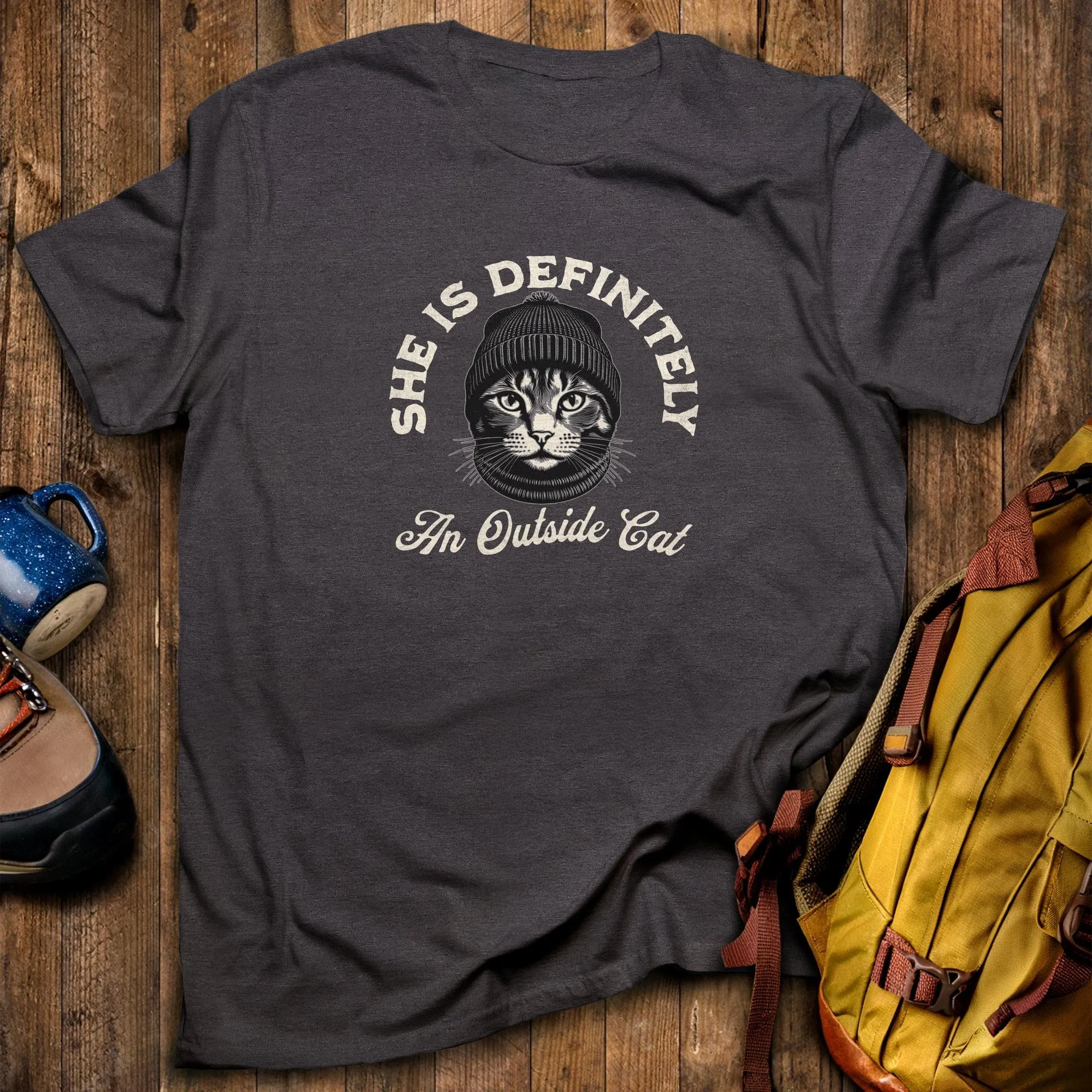 Outside Cat T-Shirt
