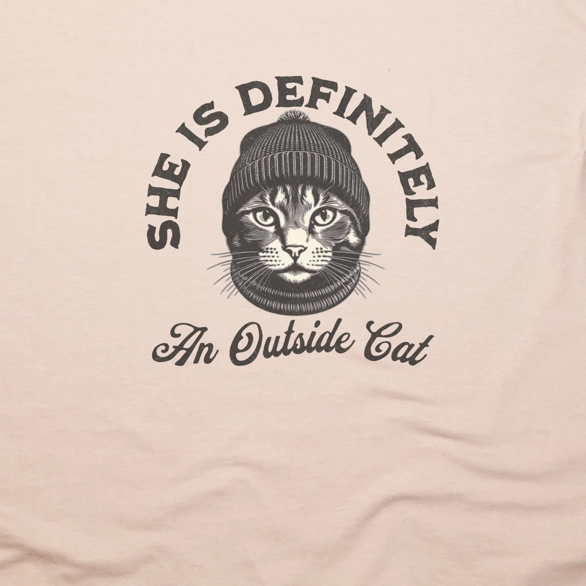 Outside Cat T-Shirt