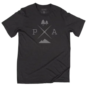 PA Adventure Tee | Unisex | Dark Grey Heather
