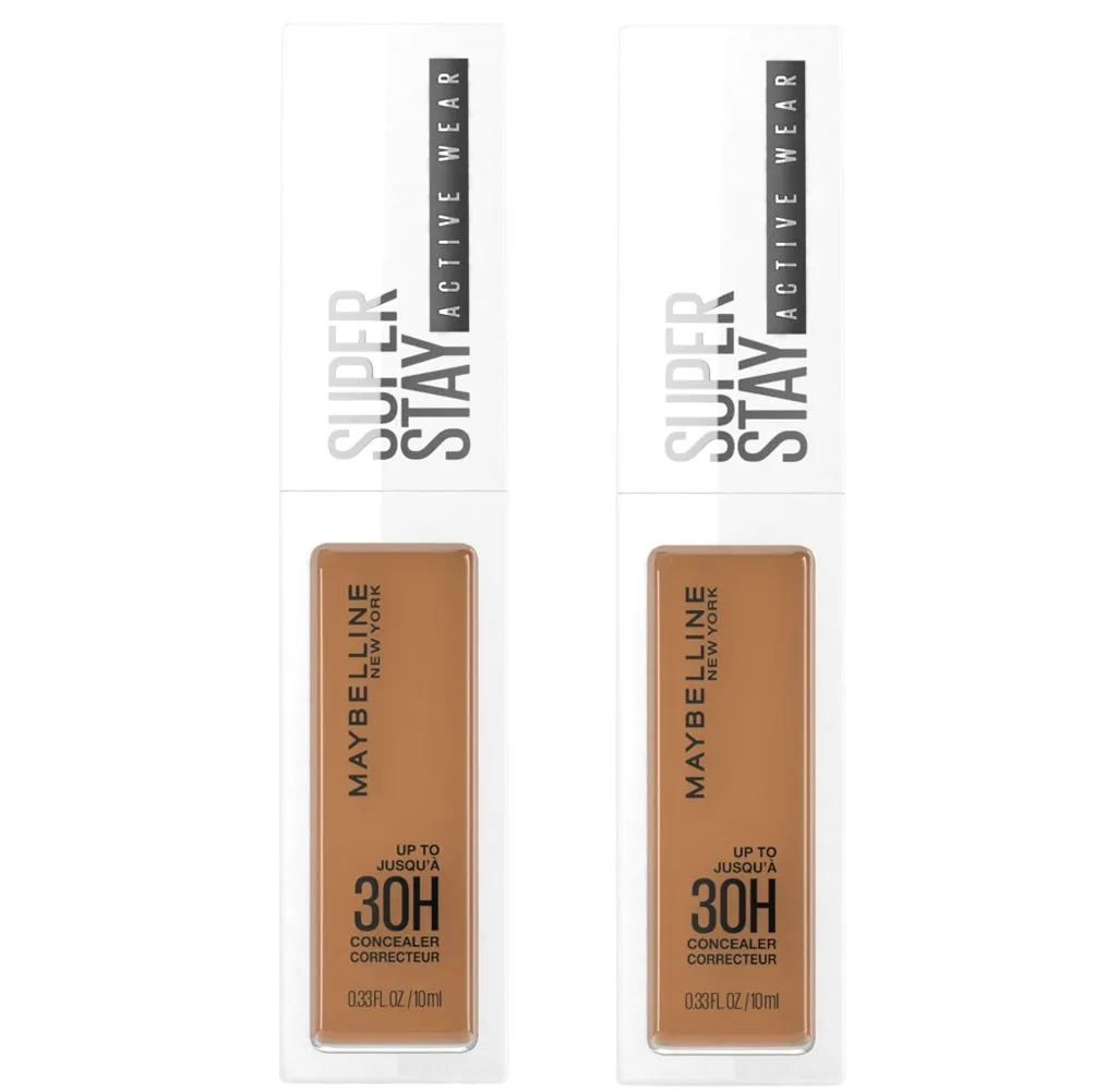 Pack of 2 Maybelline New York Up to 30H Concealer, 45