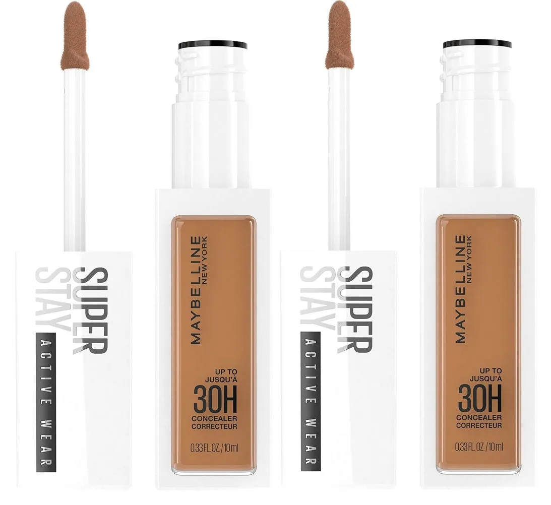 Pack of 2 Maybelline New York Up to 30H Concealer, 45