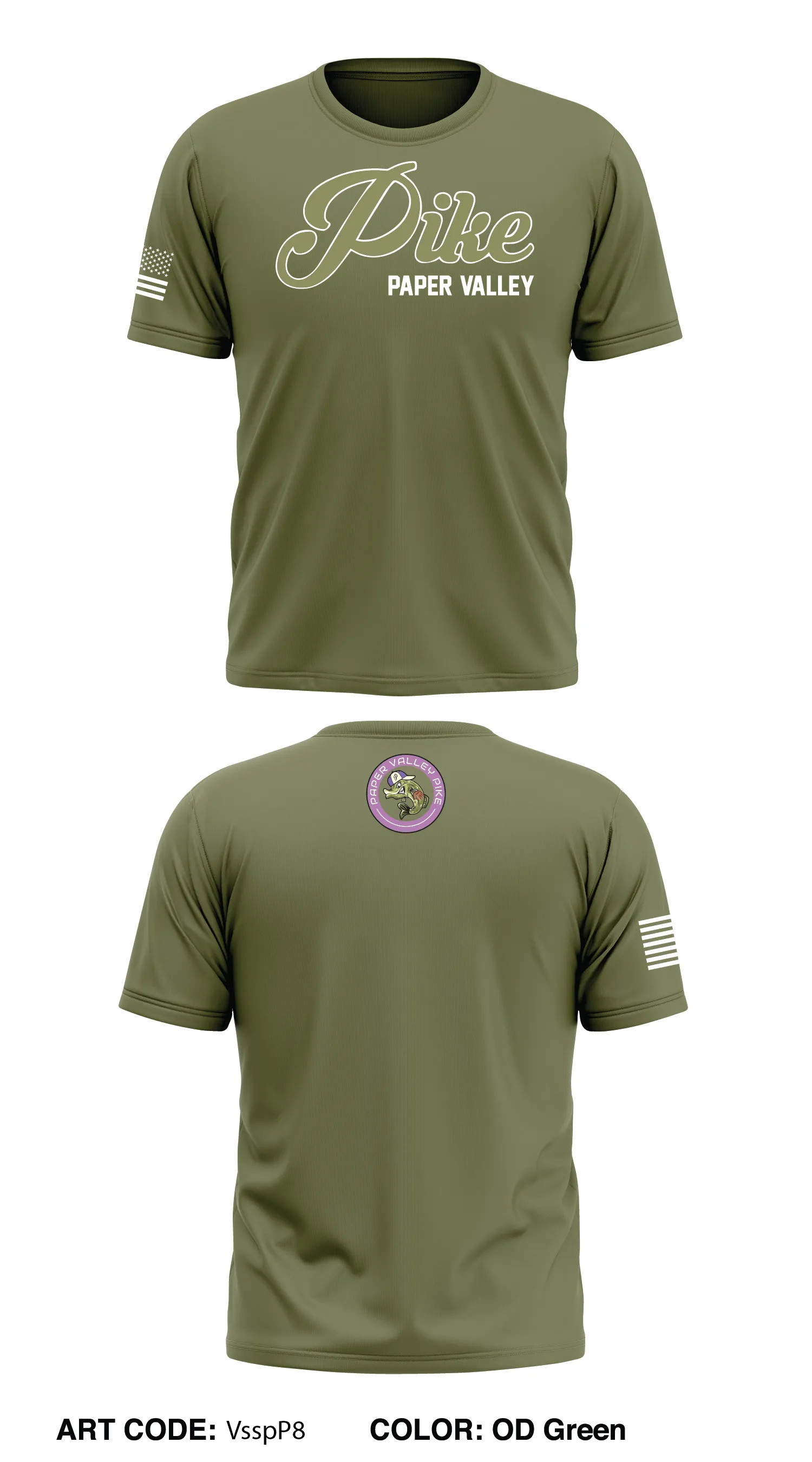Paper Valley Pike Store 1 Core Men's SS Performance Tee - VsspP8
