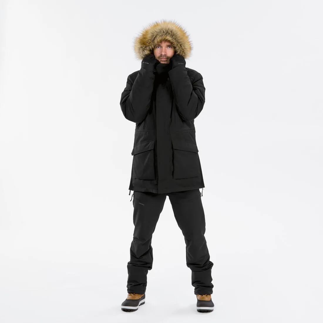 Parka hiver imperméable de randonnée - SH900 -20°C -  homme