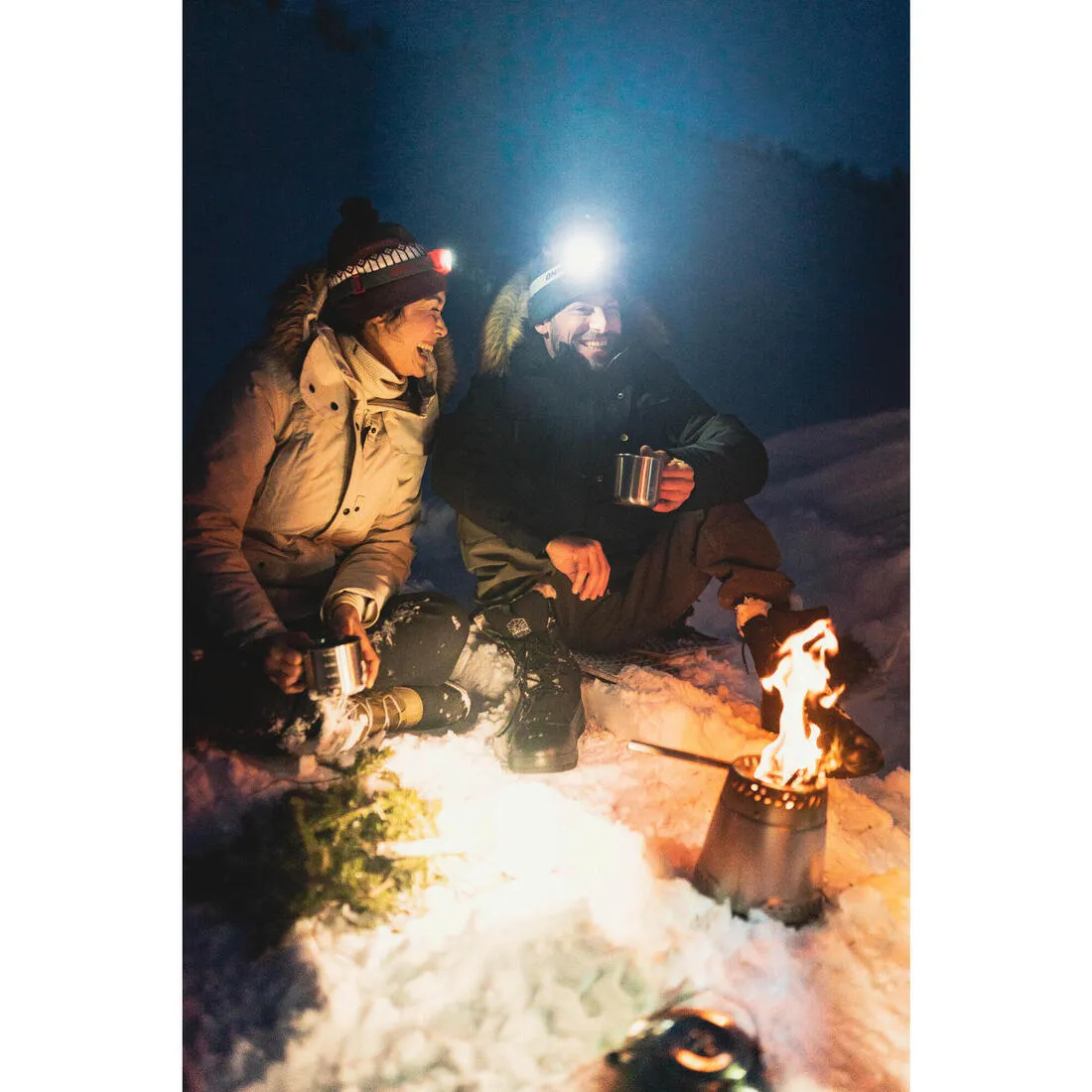 Parka hiver imperméable de randonnée - SH900 -20°C -  homme