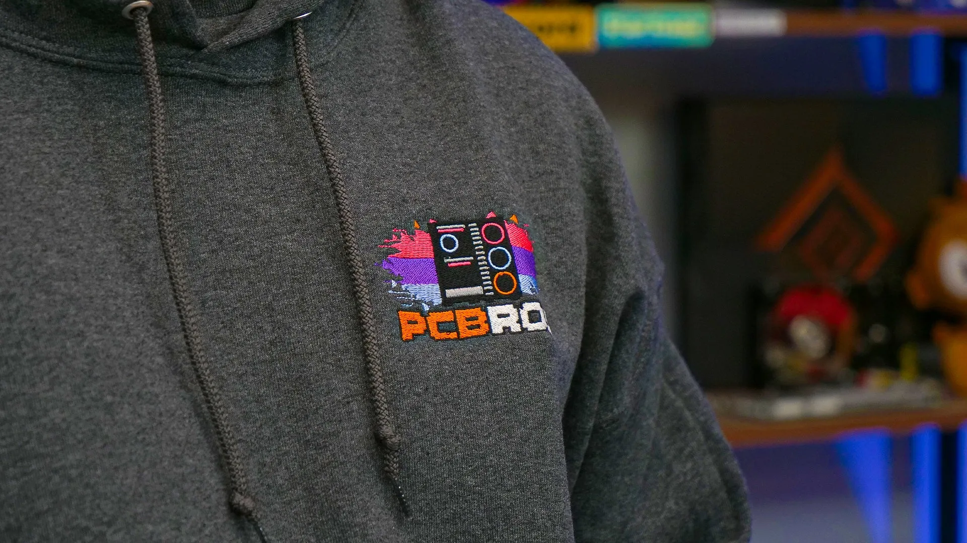 PCBros Embroidered Sports Hoodie