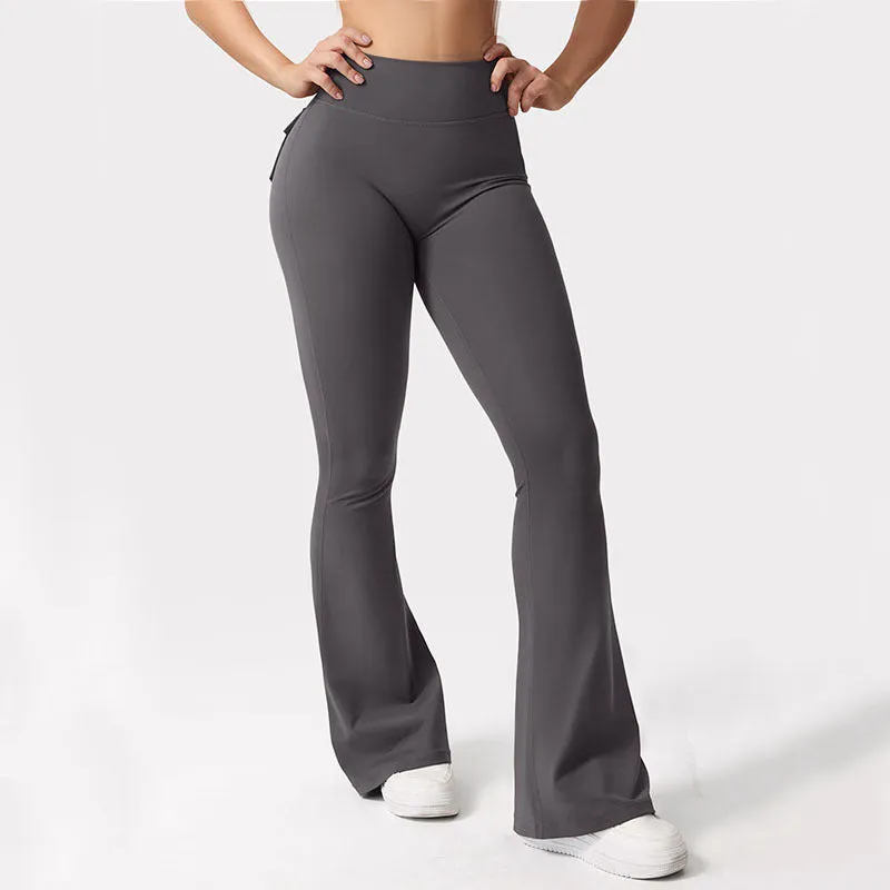 Peach Lyft Flare Leggings