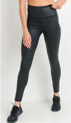 Pebble Foil Scale Full Length Leggings