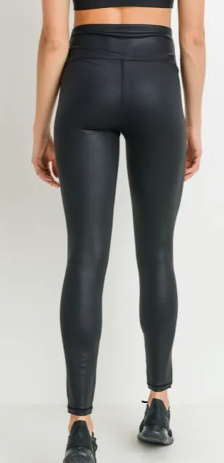 Pebble Foil Scale Full Length Leggings