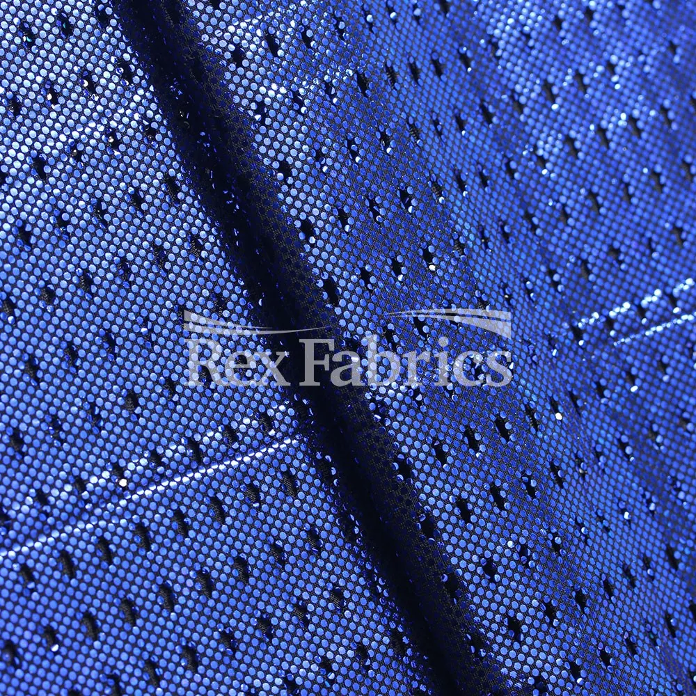 Peep Mesh B'Dazzled - 4-Way Stretch Nylon Spandex