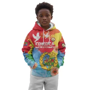 Personalised Eritrea Kid Hoodie Happy Independence Day LT15