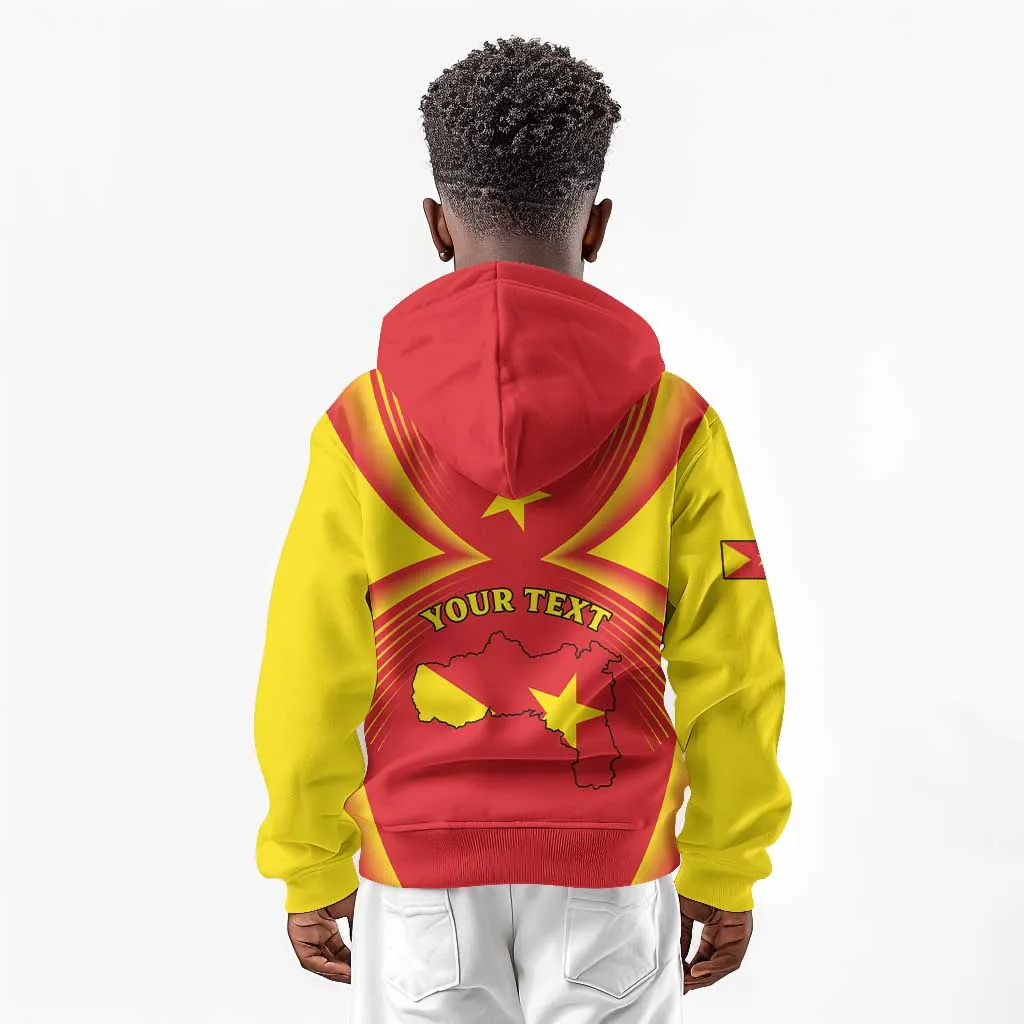 Personalized Tigray Region Kid Hoodie Coat Of Arms With Tigray Map LT15