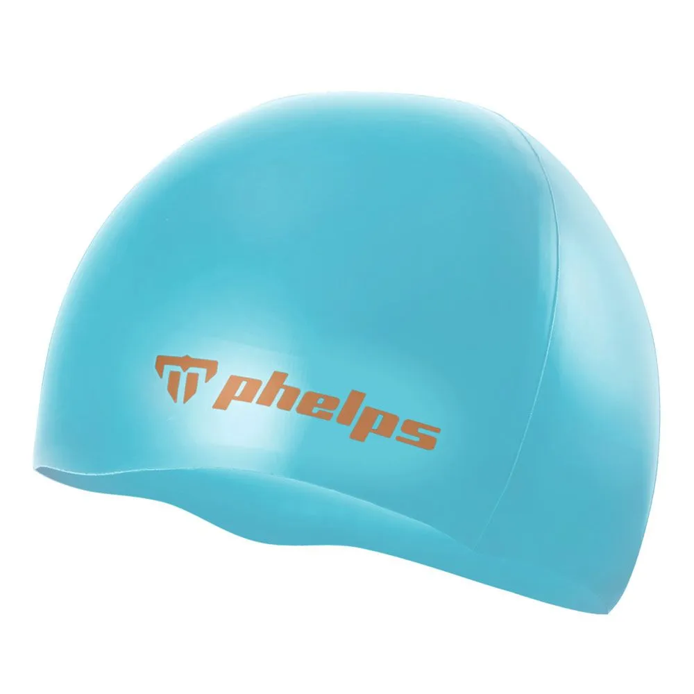 PHELPS CLASSIC SILICONE ADULT SWIM CAP