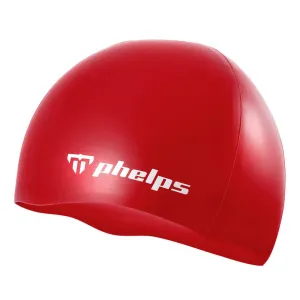 PHELPS CLASSIC SILICONE ADULT SWIM CAP