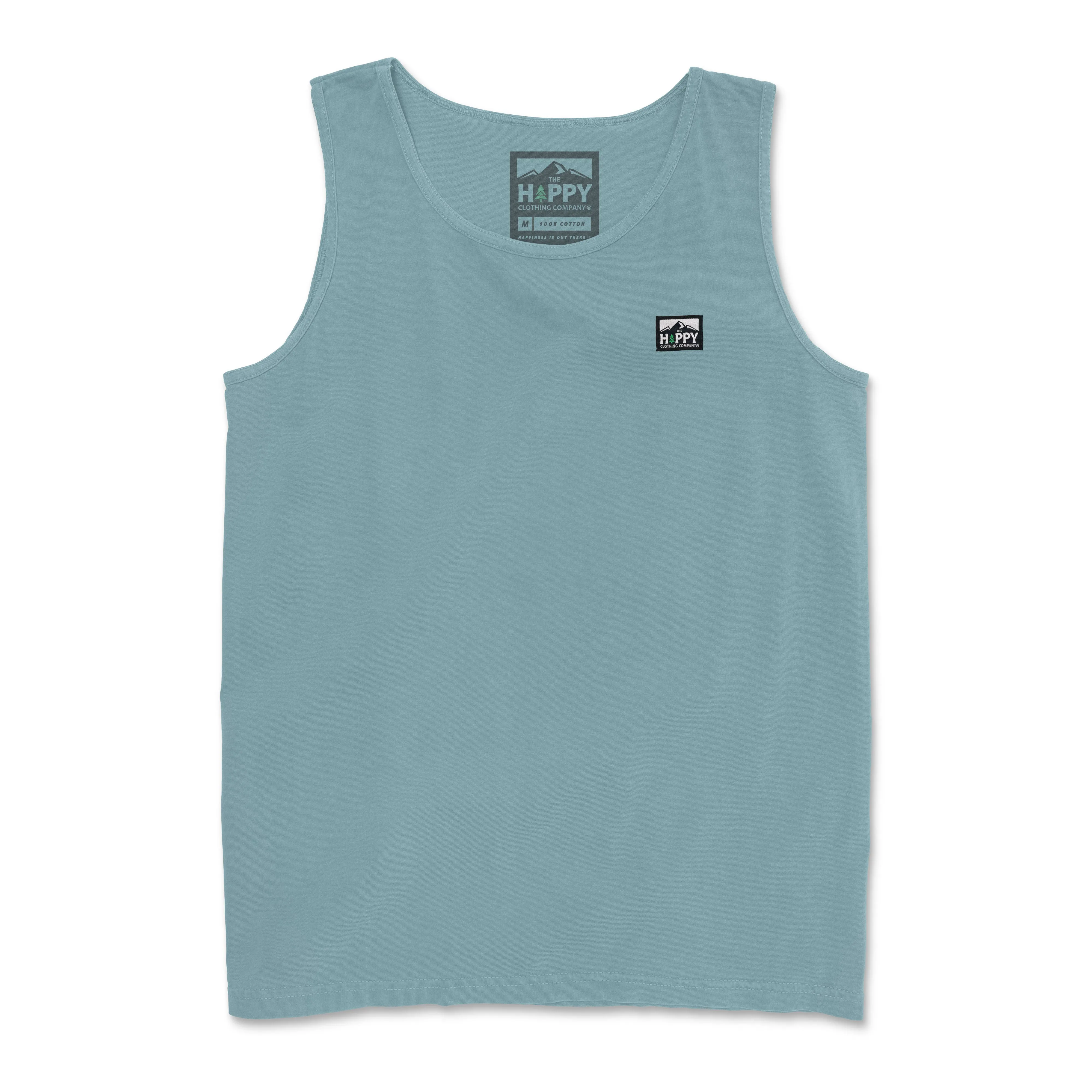 Pigment-Dyed Logo Label Tank
