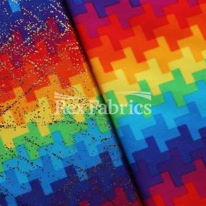 Pixel Pop - Nylon Spandex Tricot