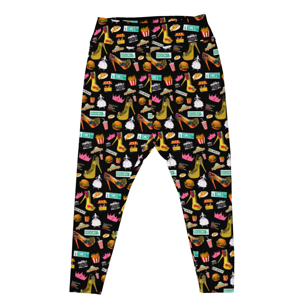 Plus Size Leggings 'Pop Princess'