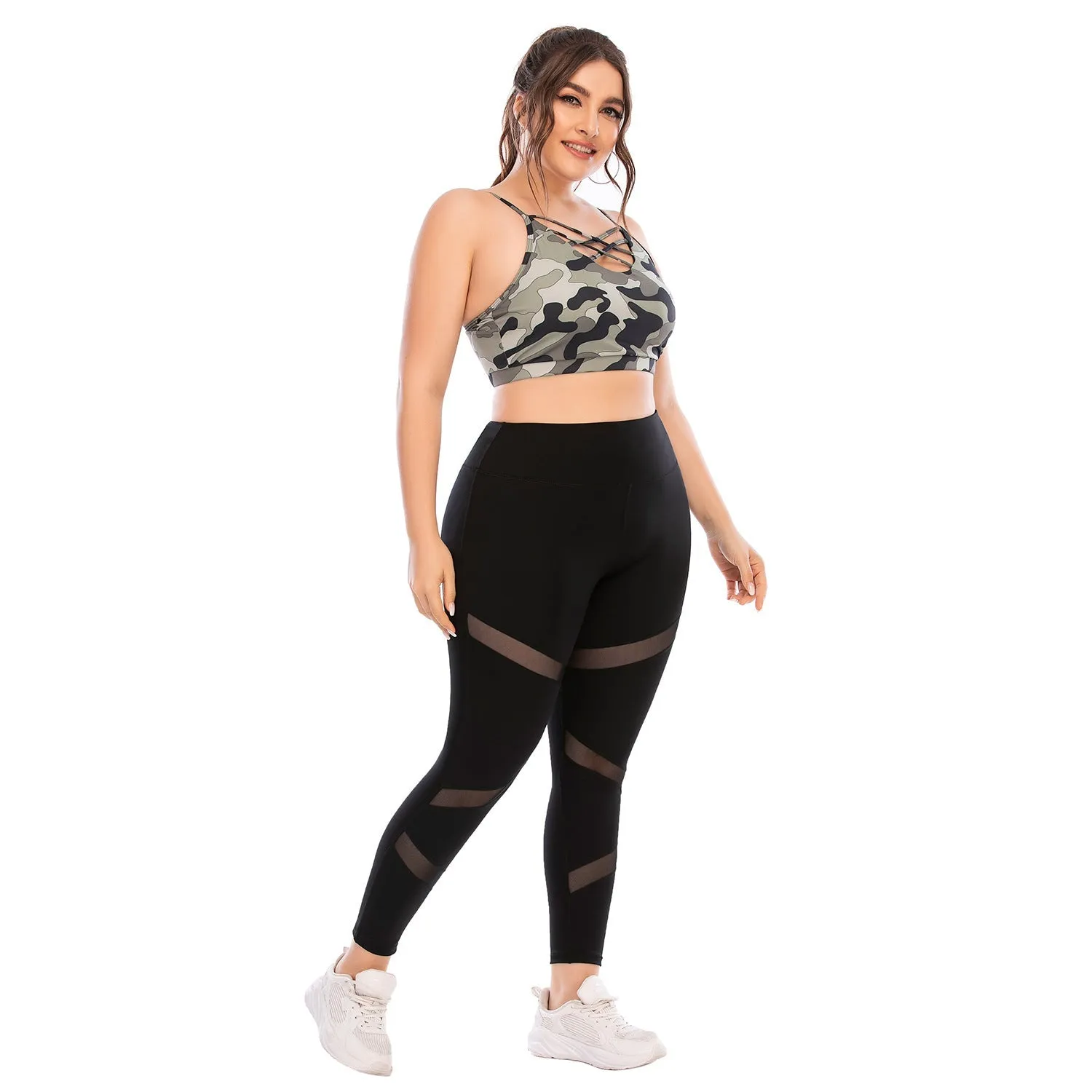 Plus Size Women's Fitness and Yoga Sets – Stylish and Comfortable Activewear