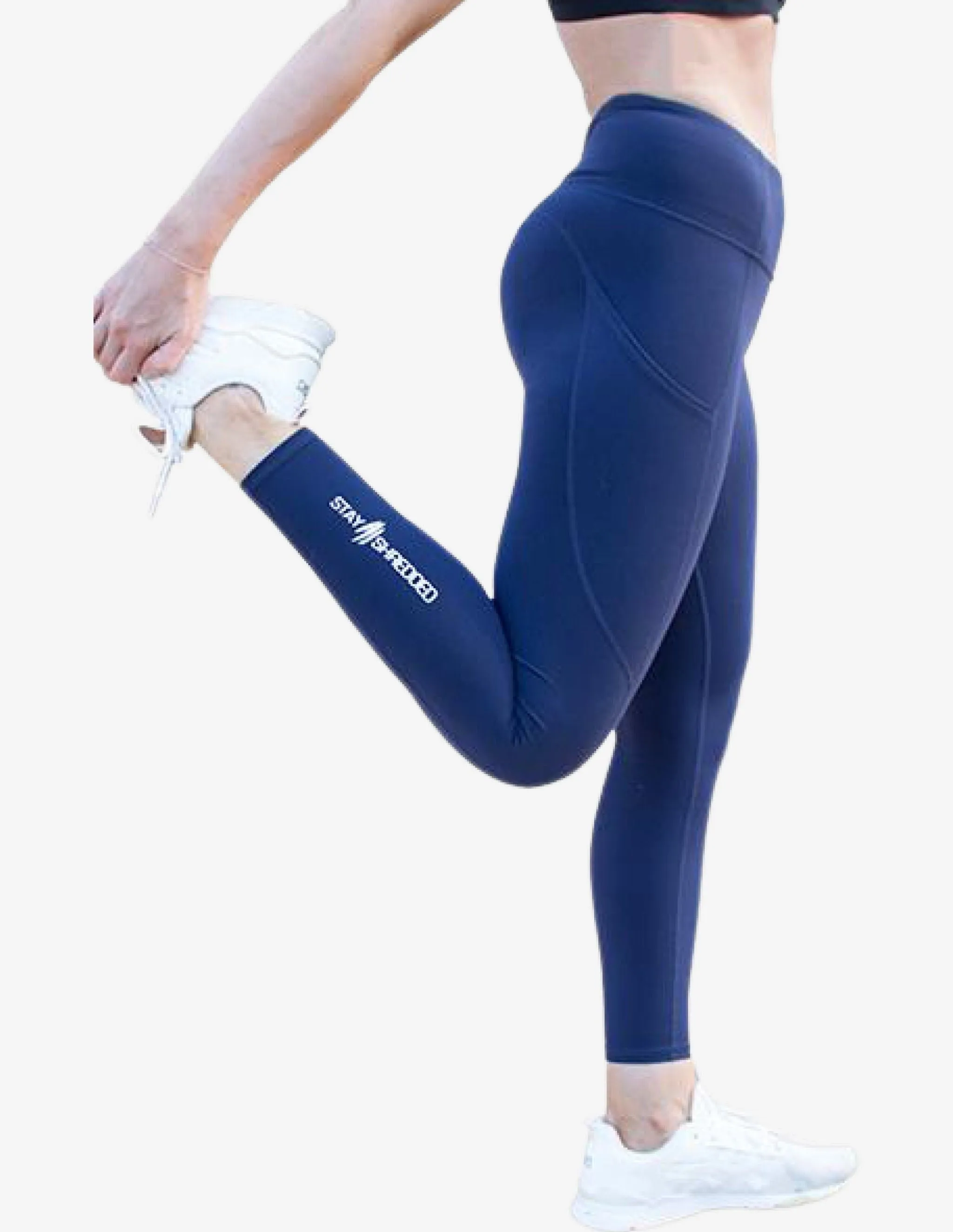 Pocket Legging  - Blue