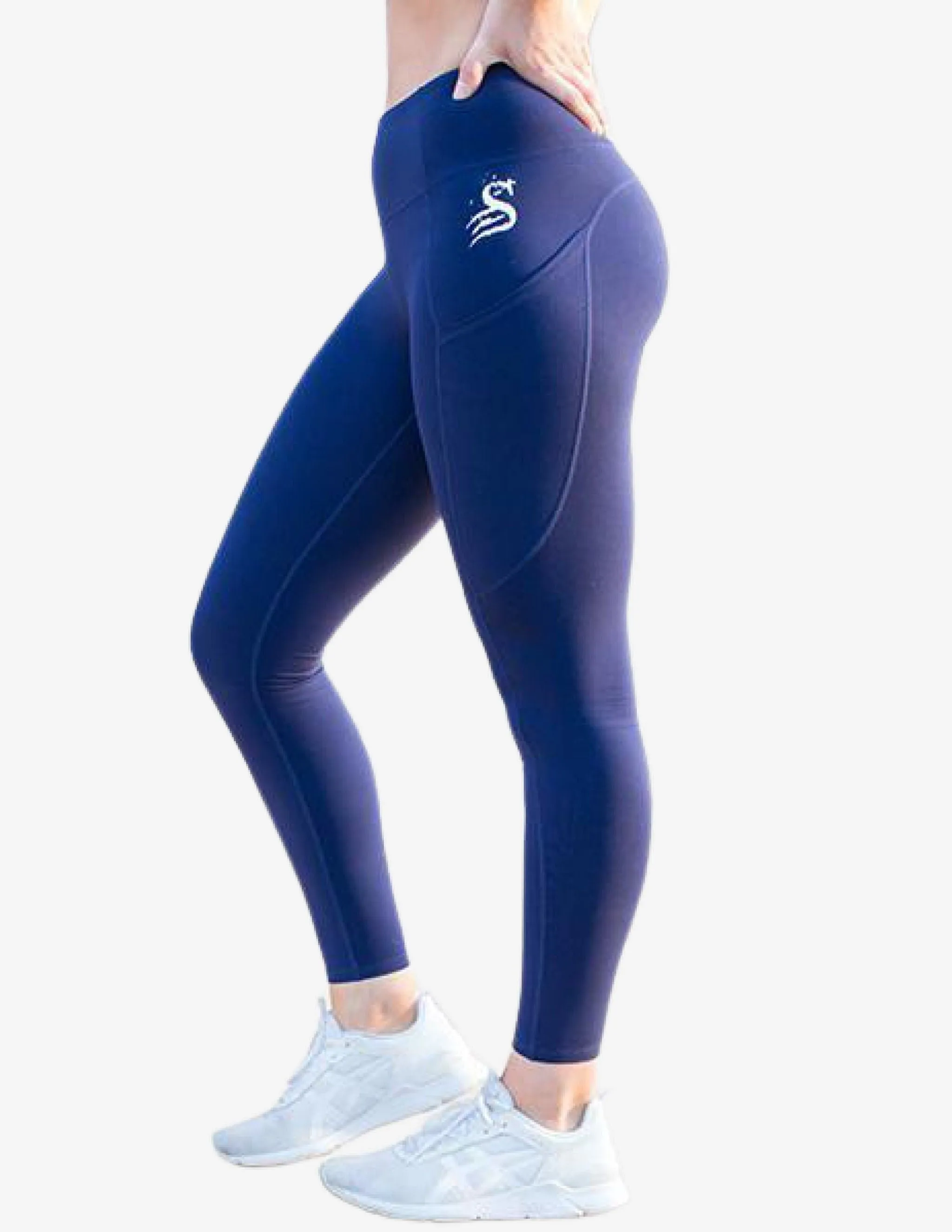 Pocket Legging  - Blue