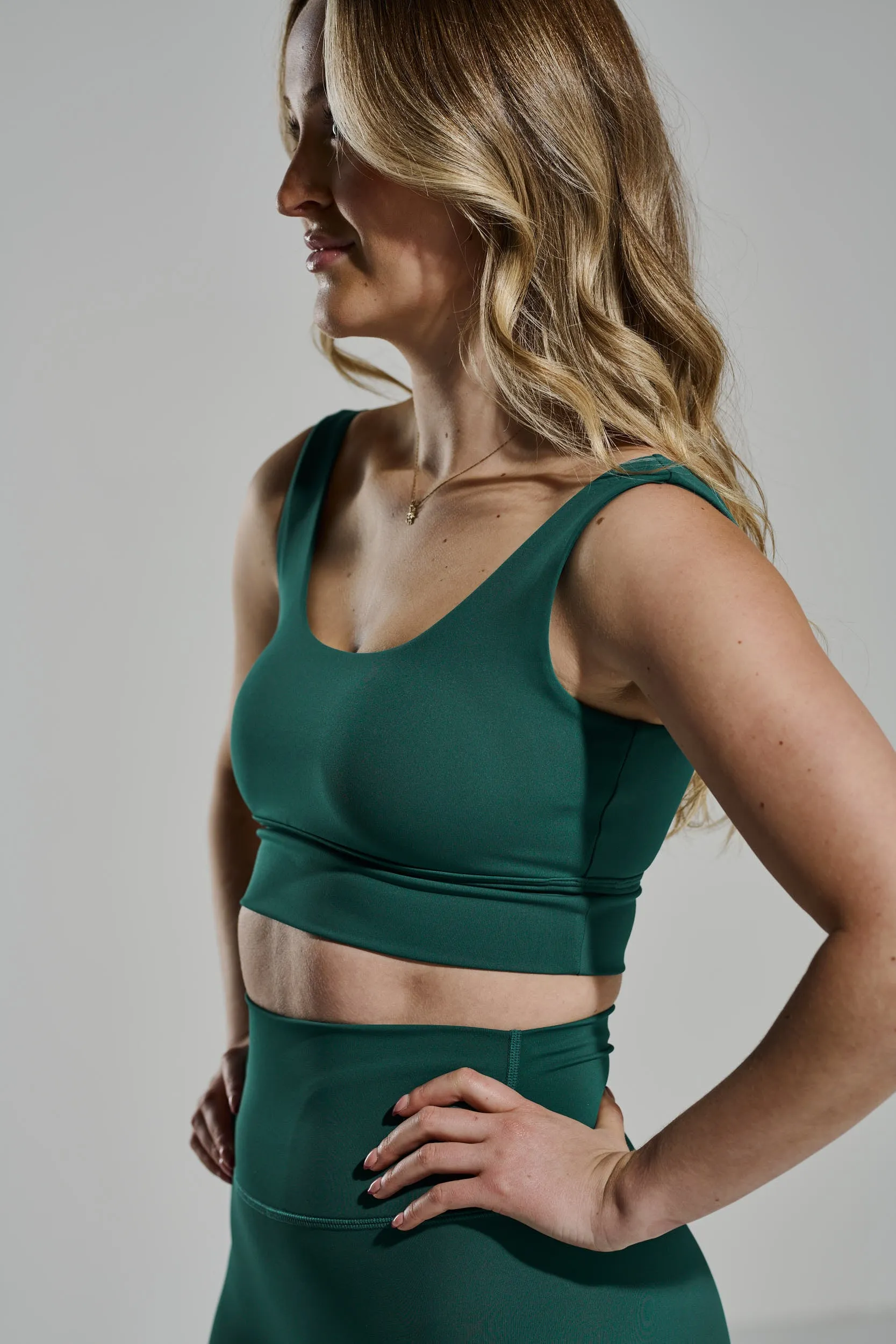 Power Bra - Green Aventurine