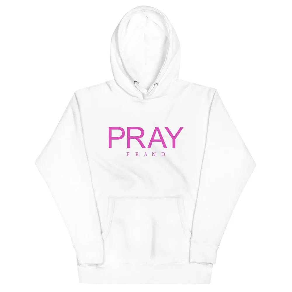 Pray Brand Pink Hoodies (Premium)