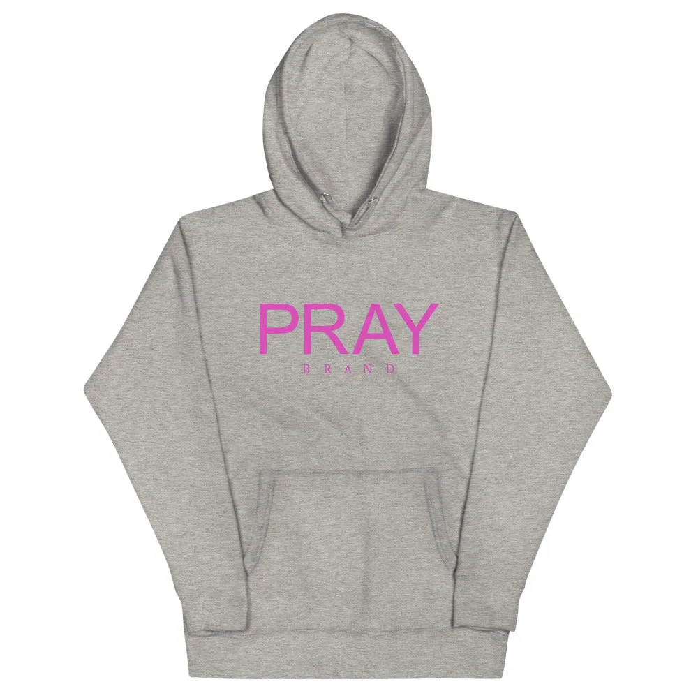 Pray Brand Pink Hoodies (Premium)