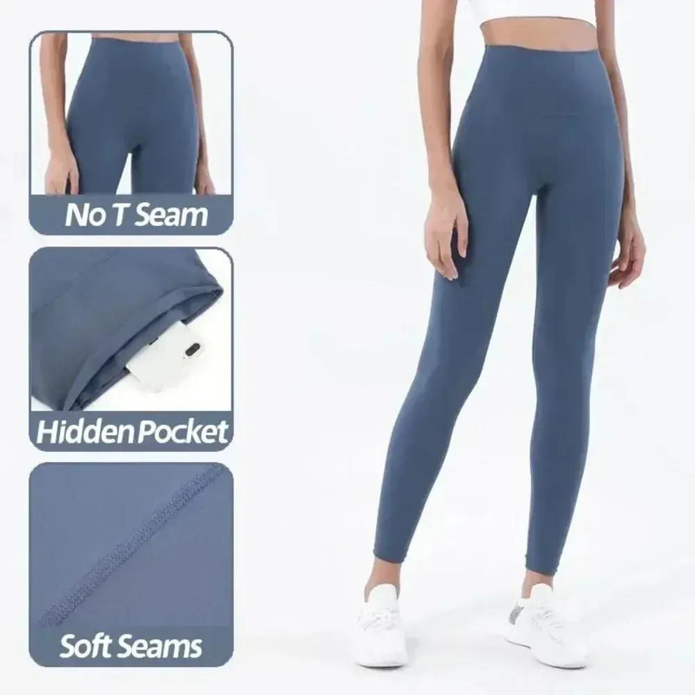 Premium Women's Gym Sports Bra & Leggings Set – High Waist, Breathable, Quick-Drying Naked Feeling Fitness Outfit, Yoga & Workout Apparel, 80% Nylon, 20% Elastane
