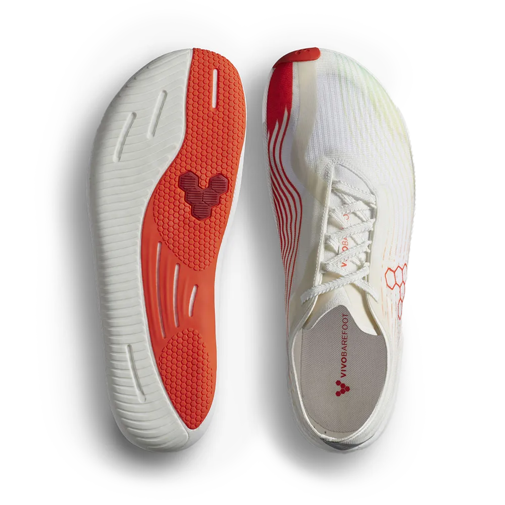 Primus Flow Mens Bright White/ Neon Orange