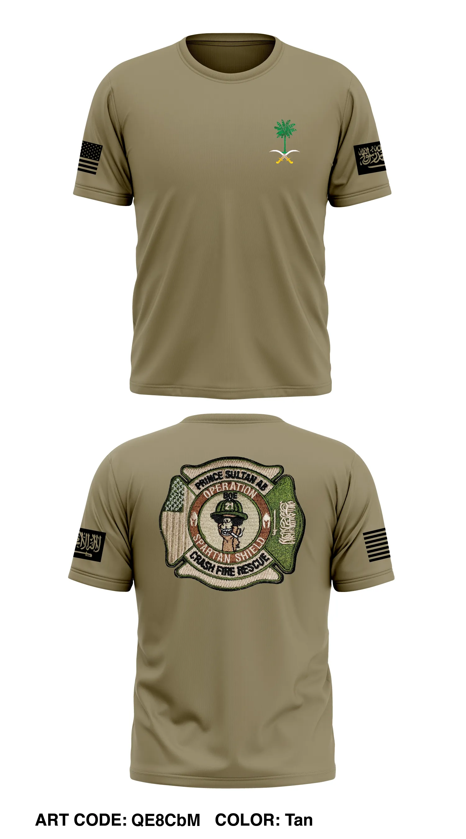 PSAB Fire Department  Store 1 Core Men's SS Performance Tee - QE8CbM