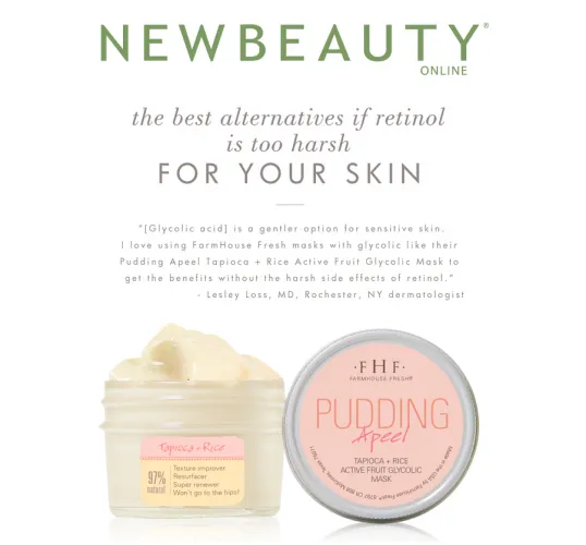 Pudding Apeel® Tapioca   Rice Active Fruit Glycolic Mask