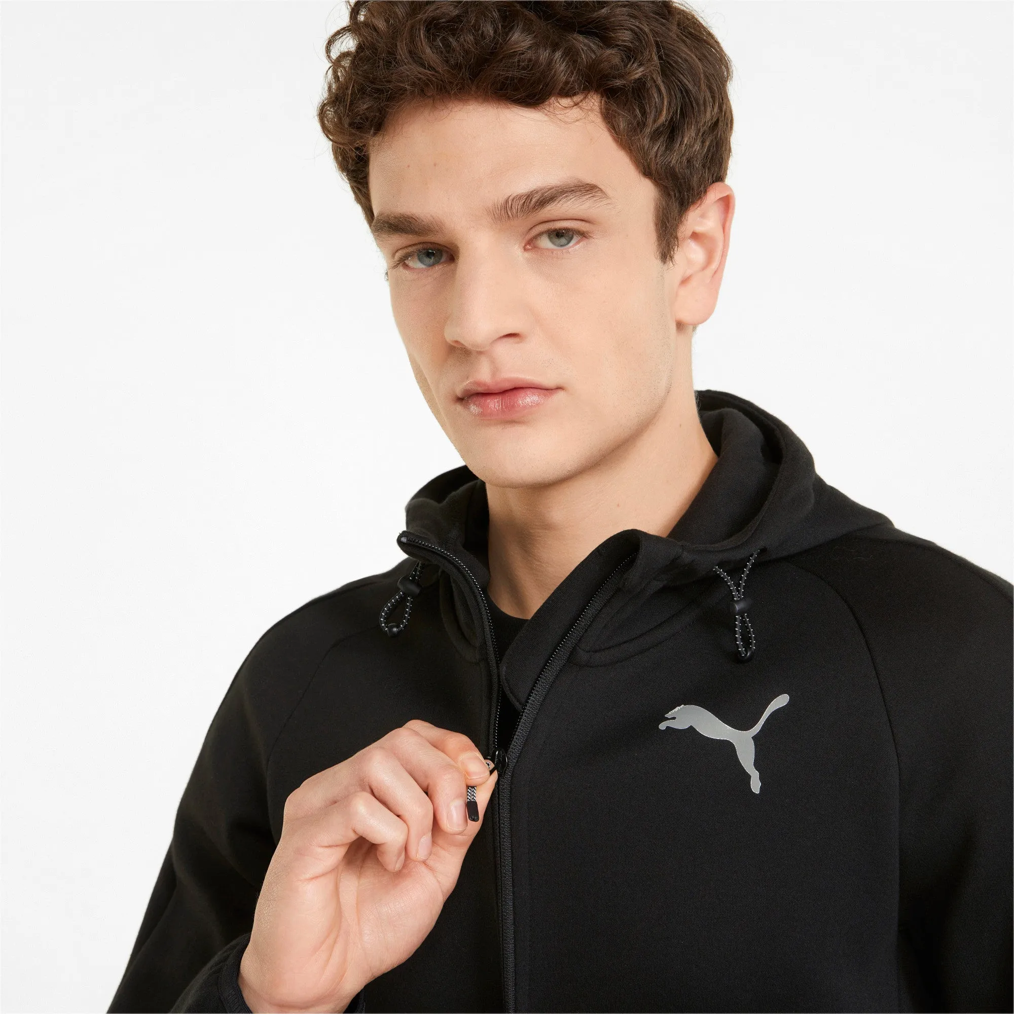 PUMA EVOSTRIPE FULL-ZIP MEN'S HOODIE