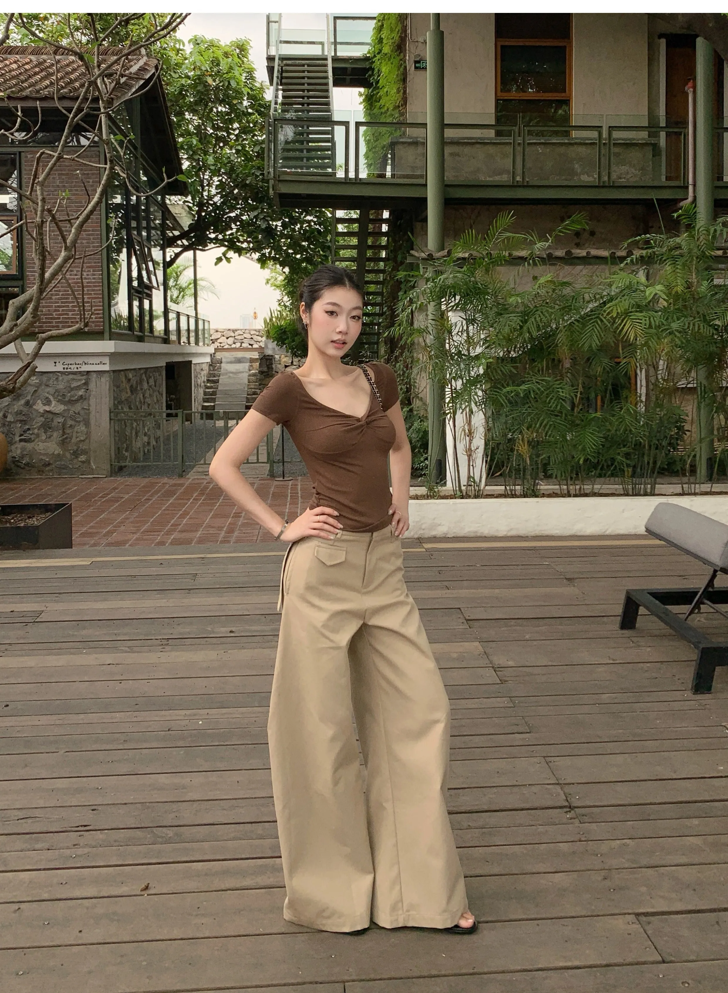 pure slim shoulder tops