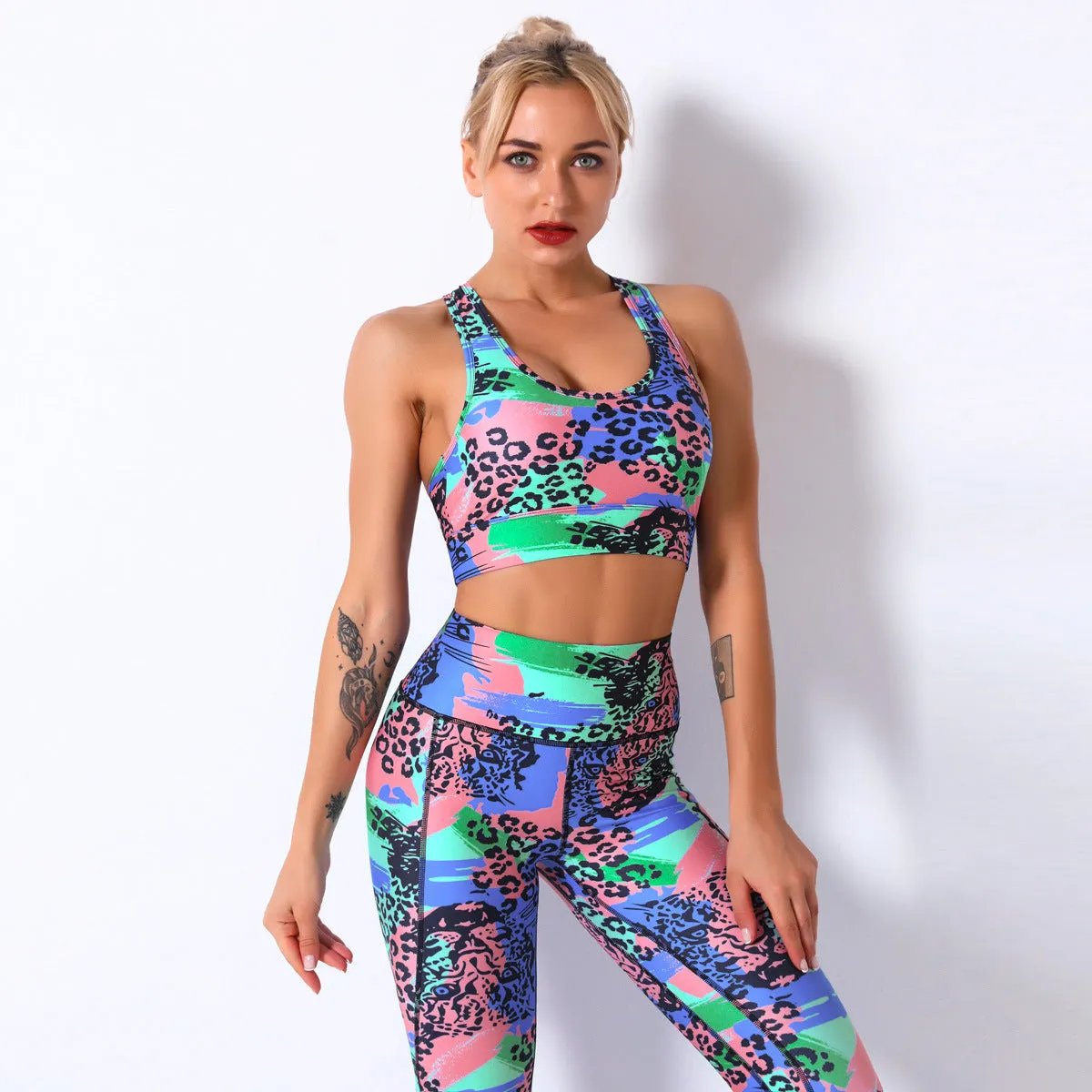 Quick-drying Bra Shockproof Yoga Running Fitness Bra Back trendy