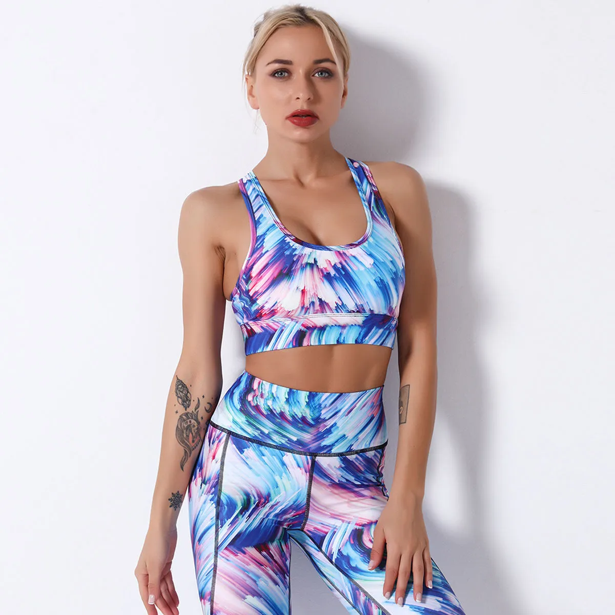 Quick-drying Bra Shockproof Yoga Running Fitness Bra Back trendy