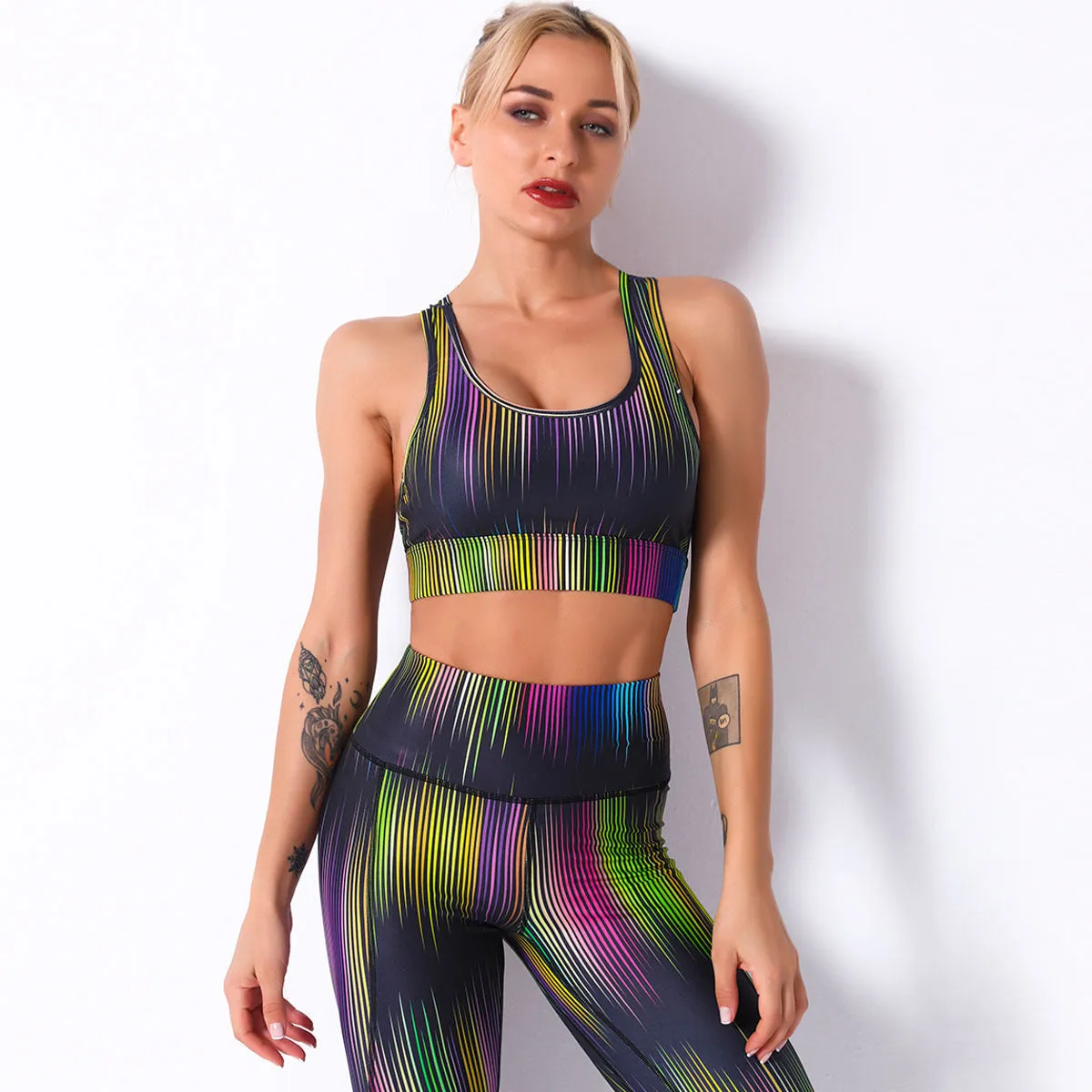 Quick-drying Bra Shockproof Yoga Running Fitness Bra Back trendy